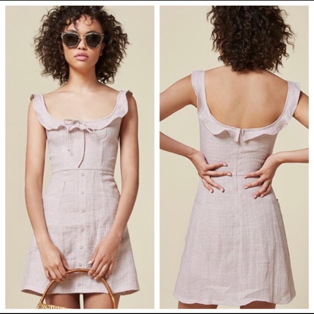 Reformation Julita Mini Dress (2)